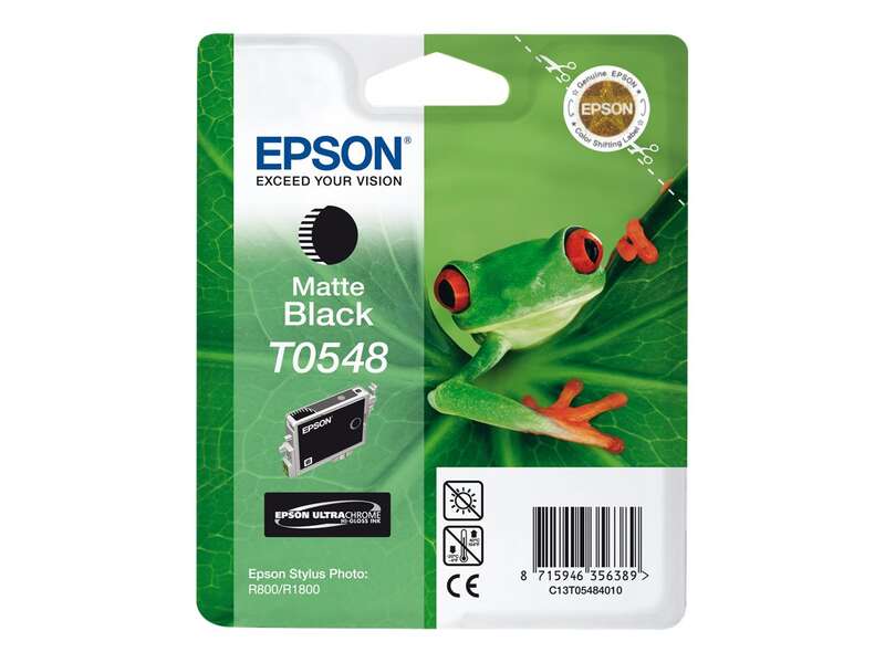 Epson T0548 Negro Mate Cartucho de Tinta Original - C13T05484010 - Prinkweb