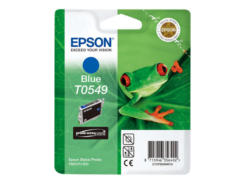 Epson T0549 Blue Cartucho de Tinta Original - C13T05494010 - Prinkweb