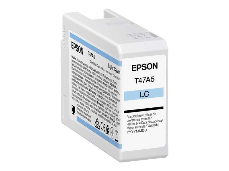 Epson T47A5 Cyan Light Cartucho de Tinta Original - C13T47A500 - Prinkweb