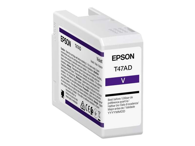 Epson T47AD Violeta Cartucho de Tinta Original - C13T47AD00 - Prinkweb