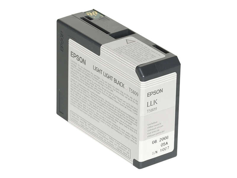 Epson T5809 Negro Light Light Cartucho de Tinta Original - C13T580900 - Prinkweb