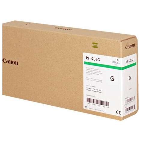 Canon PFI706 Verde Cartucho de Tinta Original - 6688B001 - Prinkweb