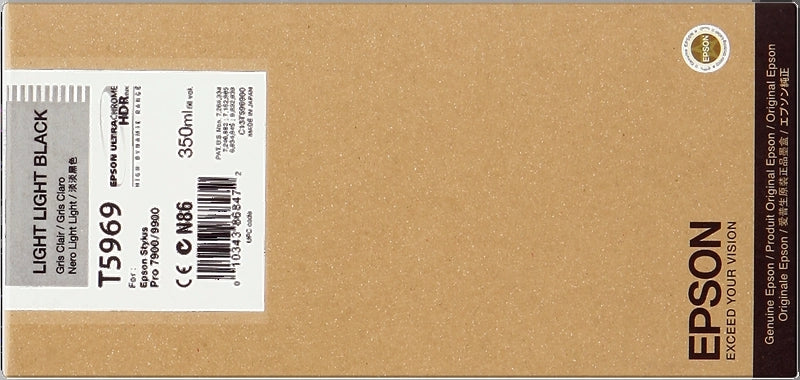 Epson T5969 Negro Light Light Cartucho de Tinta Original - C13T596900 - Prinkweb