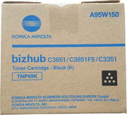 Konica Minolta TNP49 Toner beltz originala - TNP49K/A95W150