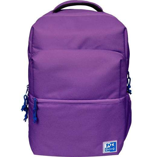 Sac à dos Oxford B-Ready 28 L - Dimensions : 42 x 30 x 15 cm - Poche rembourrée - Poignée supérieure - Polyester recyclé (RPET) - Couleur lilas