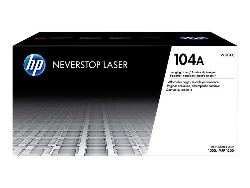 HP W1104A Negro Tambor de Imagen Original - 104A (Drum) - Prinkweb