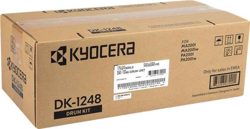 Kyocera DK1248 Negro Tambor de Imagen Original - 1702Y80NL0 (Drum) - Prinkweb