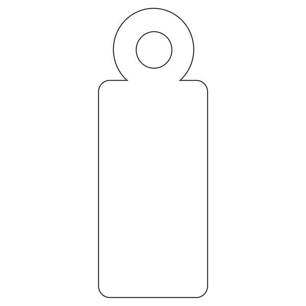 Apli Etiquetas Colgantes Blancas 9 x 24mm 200 U.