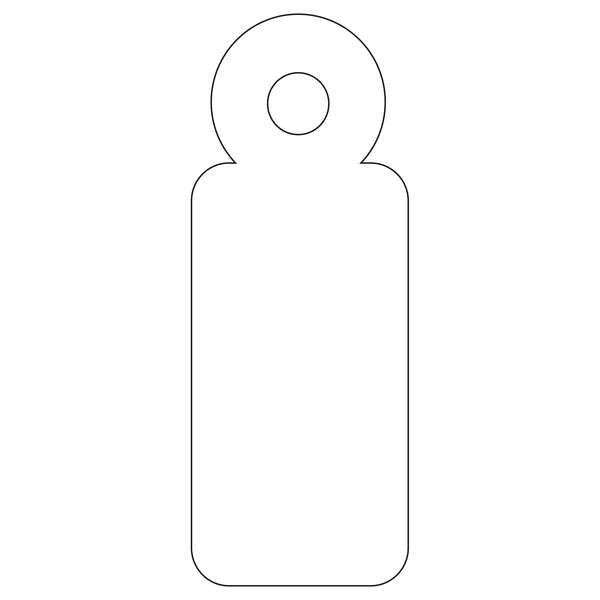 Apli Etiquetas Colgantes Blancas 11 x 29mm 1.000 U.