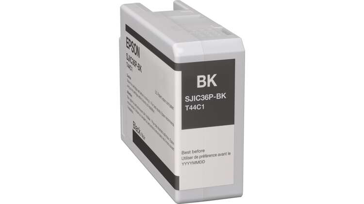 Epson SJIC36P Negro Cartucho de Tinta Original - C13T44C140/SJIC36P(K) - Prinkweb