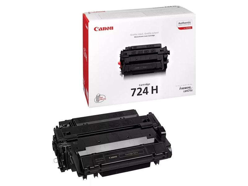 Canon 724H Negro Cartucho de Toner Original - 3482B011/3482B002 - Prinkweb