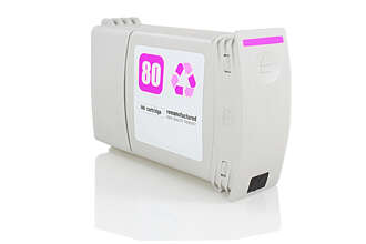 Cartucho compatible HP 80 magenta