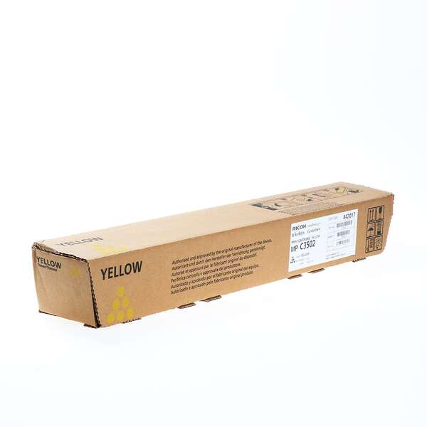 Ricoh Aficio MP-C3002/MP-C3502 Amarillo Cartucho de Toner Original - 842017/841652/841740 - Prinkweb