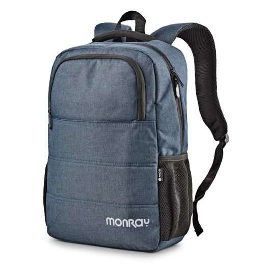 Sac à dos pour ordinateur portable NGS Sacks Charter (jusqu'à 15,6 pouces) : rembourrage interne souple, poches centrales et latérales, bretelles rembourrées et réglables.
