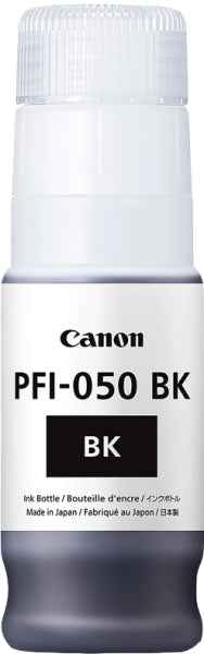 Canon PFI050 Negro Botella de Tinta Original - PFI-050BK/5698C001 - Prinkweb