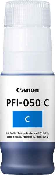 Canon PFI050 Cyan Botella de Tinta Original - PFI-050C/5699C001 - Prinkweb