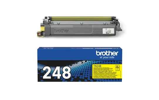 Brother TN248 Amarillo Cartucho de Toner Original - TN248Y - Prinkweb