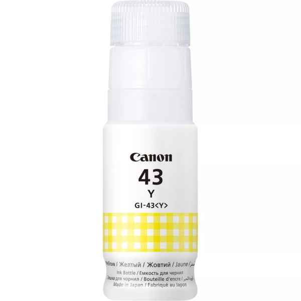 Canon GI43 Amarillo Botella de Tinta Original - GI43Y/4689C001 - Prinkweb