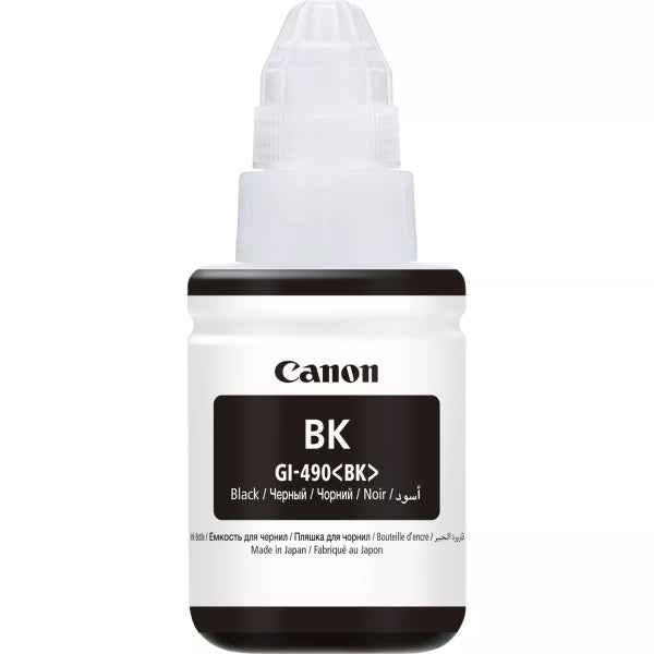 Canon GI490 Negro Botella de Tinta Original - GI490BK/0663C001 - Prinkweb