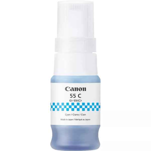 Canon GI55 Cyan Botella de Tinta Original - GI55C/6289C001 - Prinkweb