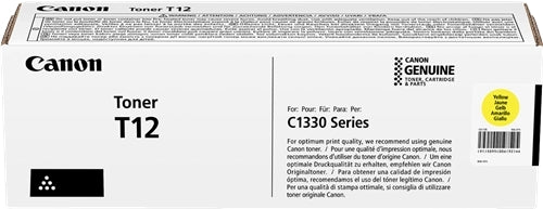 Canon T12 Amarillo Cartucho de Toner Original - 5095C006 - Prinkweb