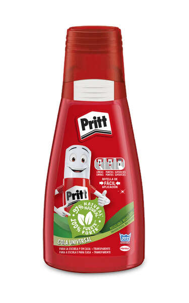 Colle liquide universelle Pritt, transparente, 100 g - Idéale pour les loisirs créatifs - Lavable - Sans solvant - Colle différents matériaux