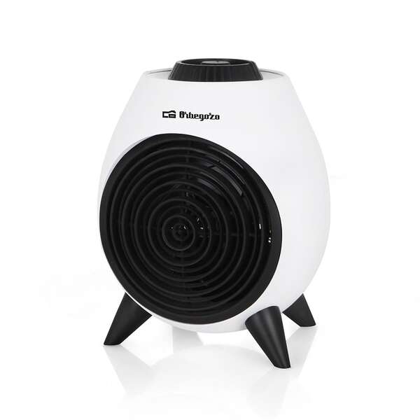 Aquecedor portátil Orbegozo FH 5037 - Aquecedor potente e seguro com 2 níveis de potência - Função de ventilador e termóstato ajustável.