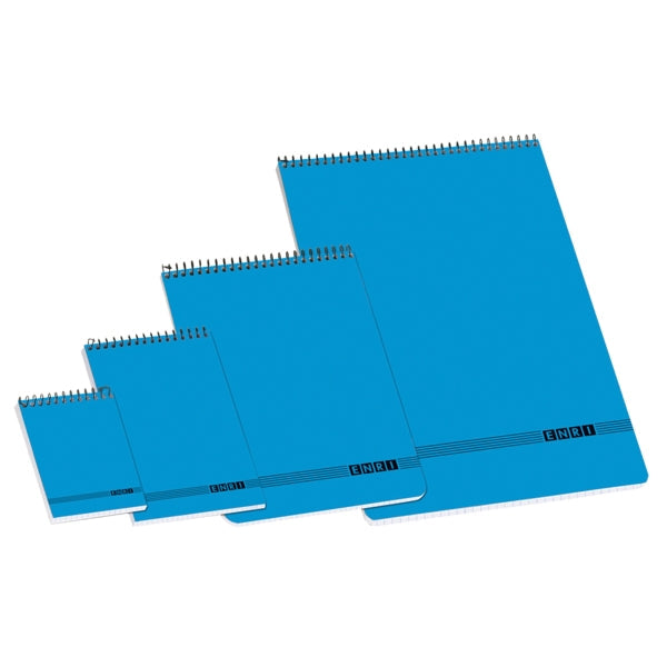 Enri Oficina Cuaderno Espiral 8º 4x4 - Tamaño Practico - Cuadricula 4x4 - Ideal para la Oficina - Prinkweb