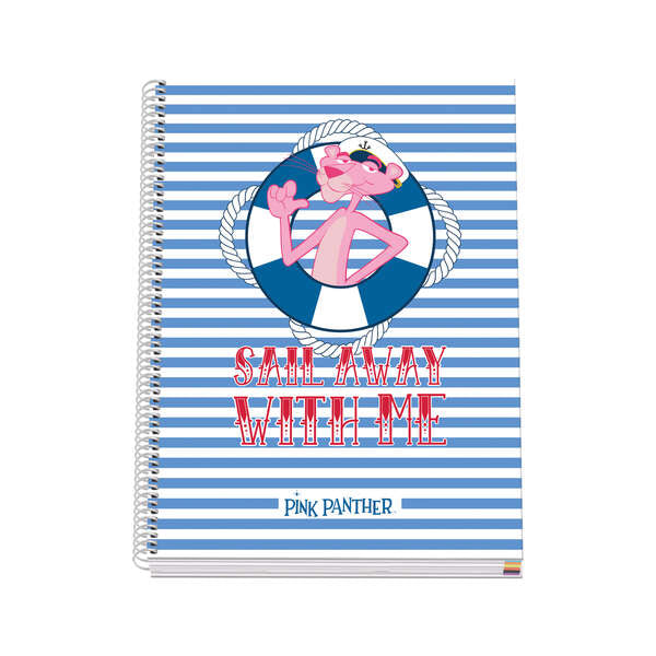 Dohe Cuaderno en Espiral A4 - 228x300mm - Tapa Dura con Carton Forrado - 100 Hojas de Papel Offset de 90gr - Cuadricula de 5mm - Prinkweb