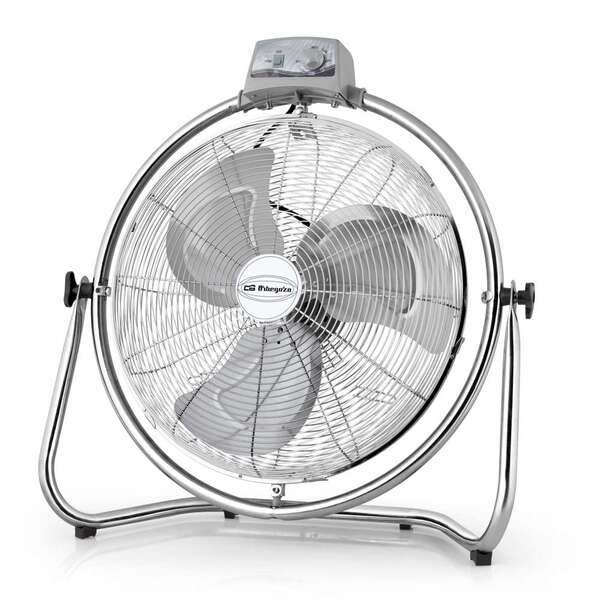 Ventilateur industriel oscillant Orbegozo PWO 1952 - Puissant et polyvalent pour lutter contre la chaleur - Pales de 50 cm et 3 vitesses de ventilation - Sûr et facile à transporter