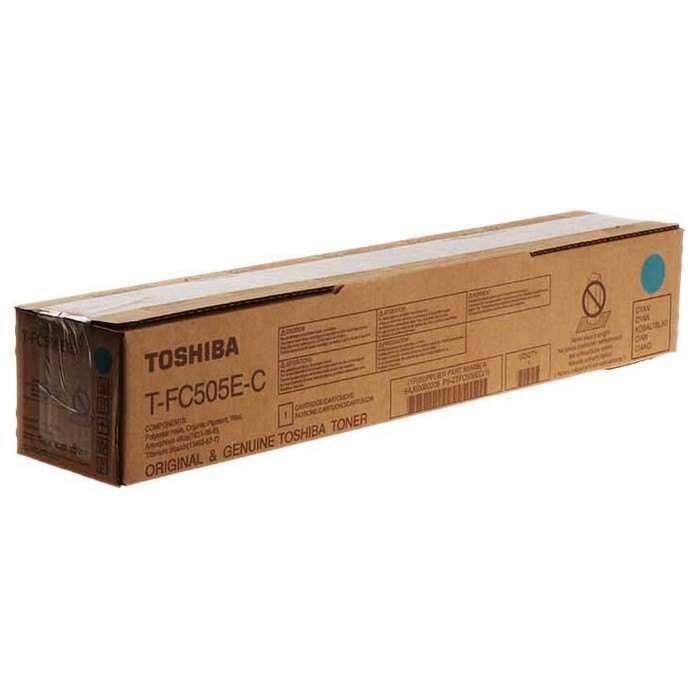 Toshiba T-FC505EC Cyan Cartucho de Toner Original - 6AJ00000290 - Prinkweb