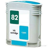 Cartucho compatible HP 82 cian