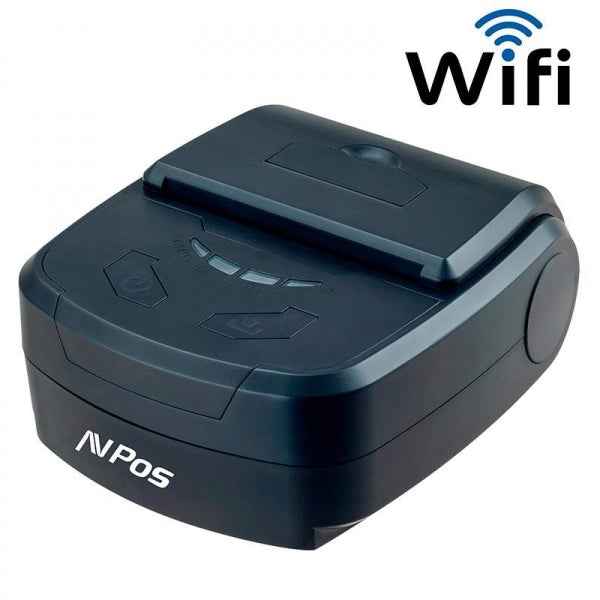 AVPos AVP-MP800R-Wf Impresora Termica Tickets Portatil - Rugerizada - 80mm - Velocidad 70 mm/s - Funda Protectora - Wifi y USB - Color Negro - Prinkweb