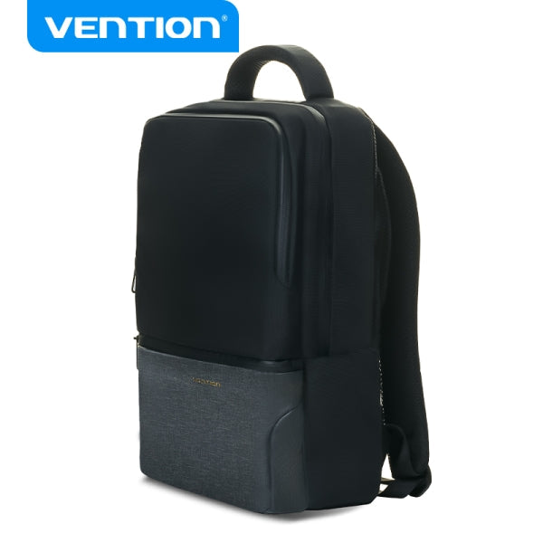 Sac à dos étanche Vention pour ordinateur portable - Tissu Oxford - Compartiment 15,6" - Noir