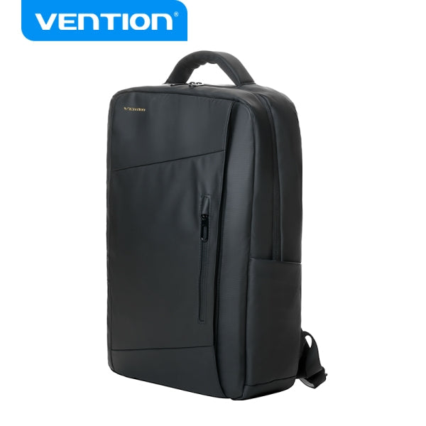 Sac à dos étanche Vention pour ordinateur portable - 20 L - Compartiment rembourré 15,6" - Tissu déperlant - Léger et résistant - Noir