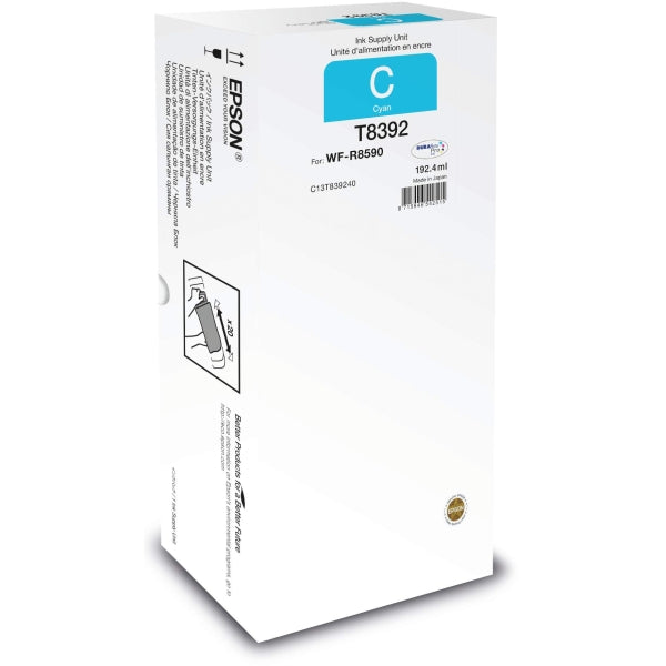Epson T8392 XL Cyan Cartucho de Toner Original - C13T83924N - Prinkweb