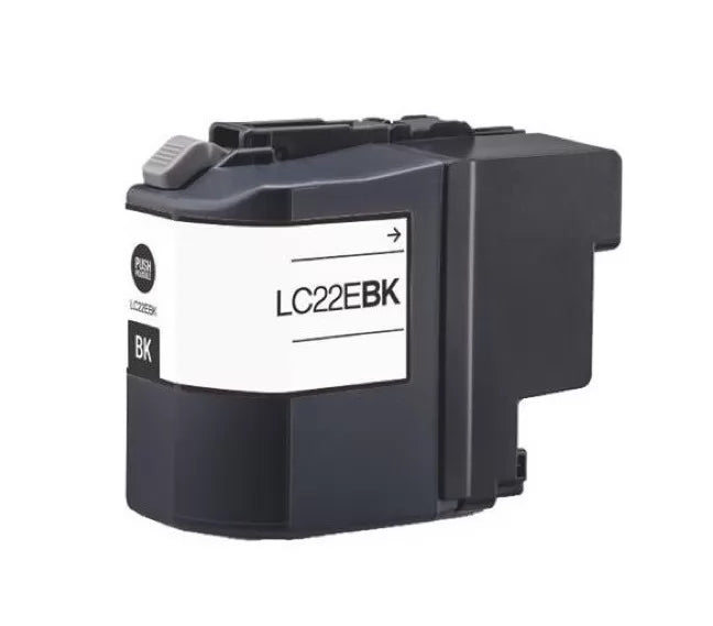 Cartucho compatible Brother LC22E Negro