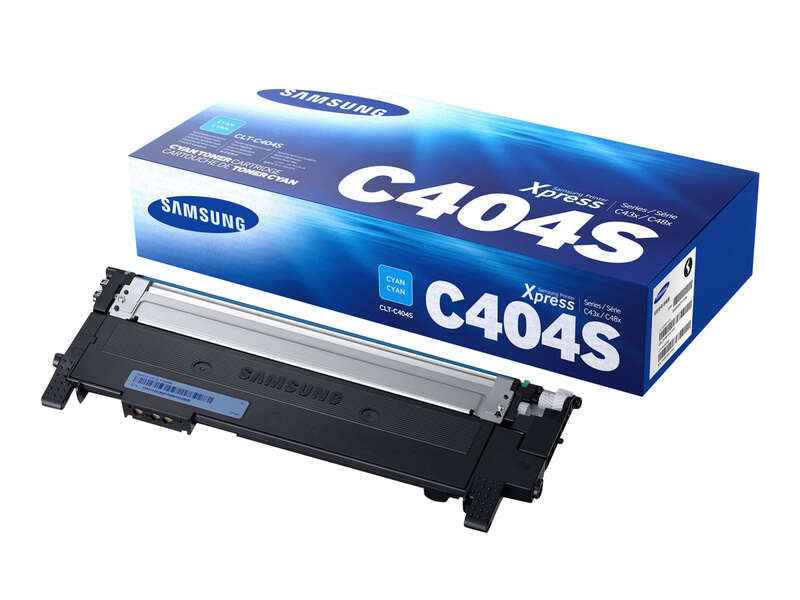 Samsung CLT-C404S Cyan Cartucho de Toner Original - ST966A - Prinkweb