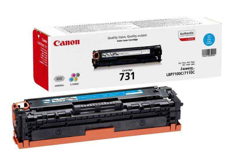 Canon 731 Cyan Cartucho de Toner Original - 6271B002 - Prinkweb
