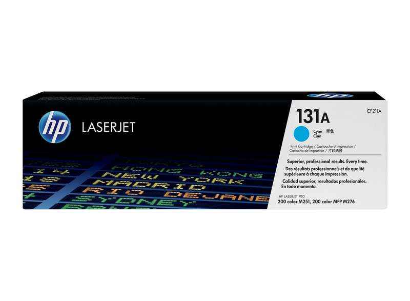 HP CF211A Cyan Cartucho de Toner Original - 131A - Prinkweb