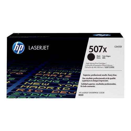 HP CE400X Negro Cartucho de Toner Original - 507X - Prinkweb