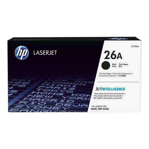 HP CF226A Negro Cartucho de Toner Original - 26A - Prinkweb