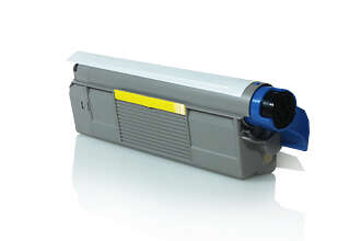 Tóner compatible OKI C712 Amarillo