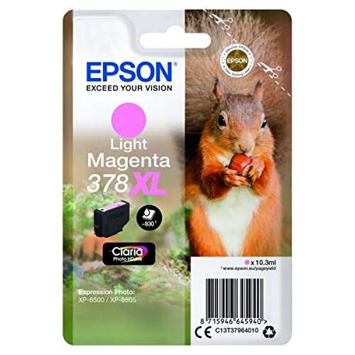 Epson 378XL Magenta Light Cartucho de Tinta Original - C13T37964010 - Prinkweb