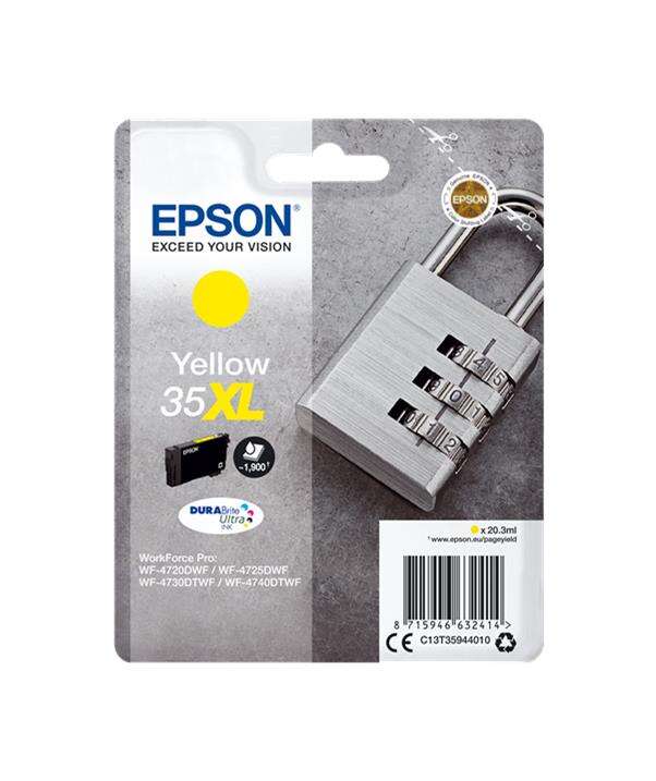 Epson T3594 (35XL) Amarillo Cartucho de Tinta Original - C13T35944010 - Prinkweb