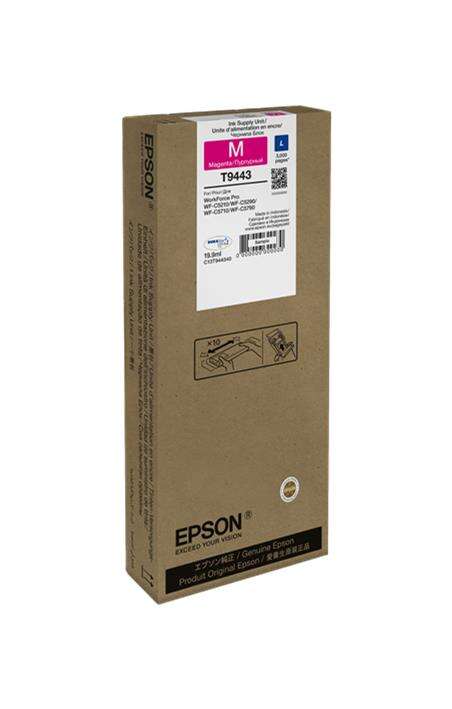 Epson T9443 Magenta Cartucho de Tinta Original - C13T944340 - Prinkweb