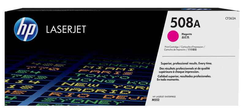 HP CF363A Magenta Cartucho de Toner Original - 508A - Prinkweb