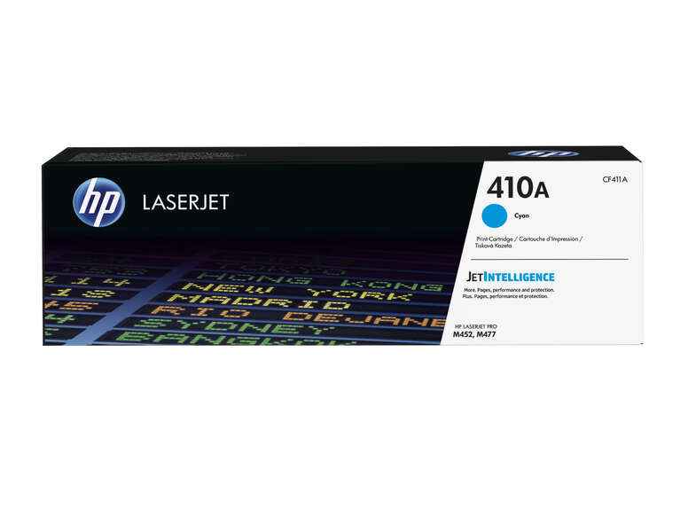 HP CF411A Cyan Cartucho de Toner Original - 410A - Prinkweb