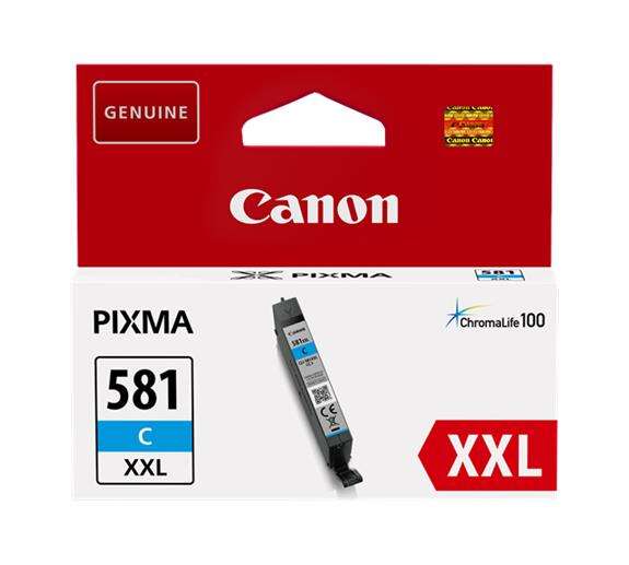 Canon CLI581XXL Cyan Cartucho de Tinta Original - 1995C001 - Prinkweb