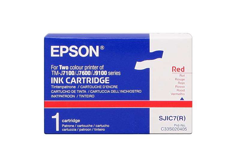 Epson SJIC7 Rojo Cartucho de Tinta Original - C33S020405 - Prinkweb